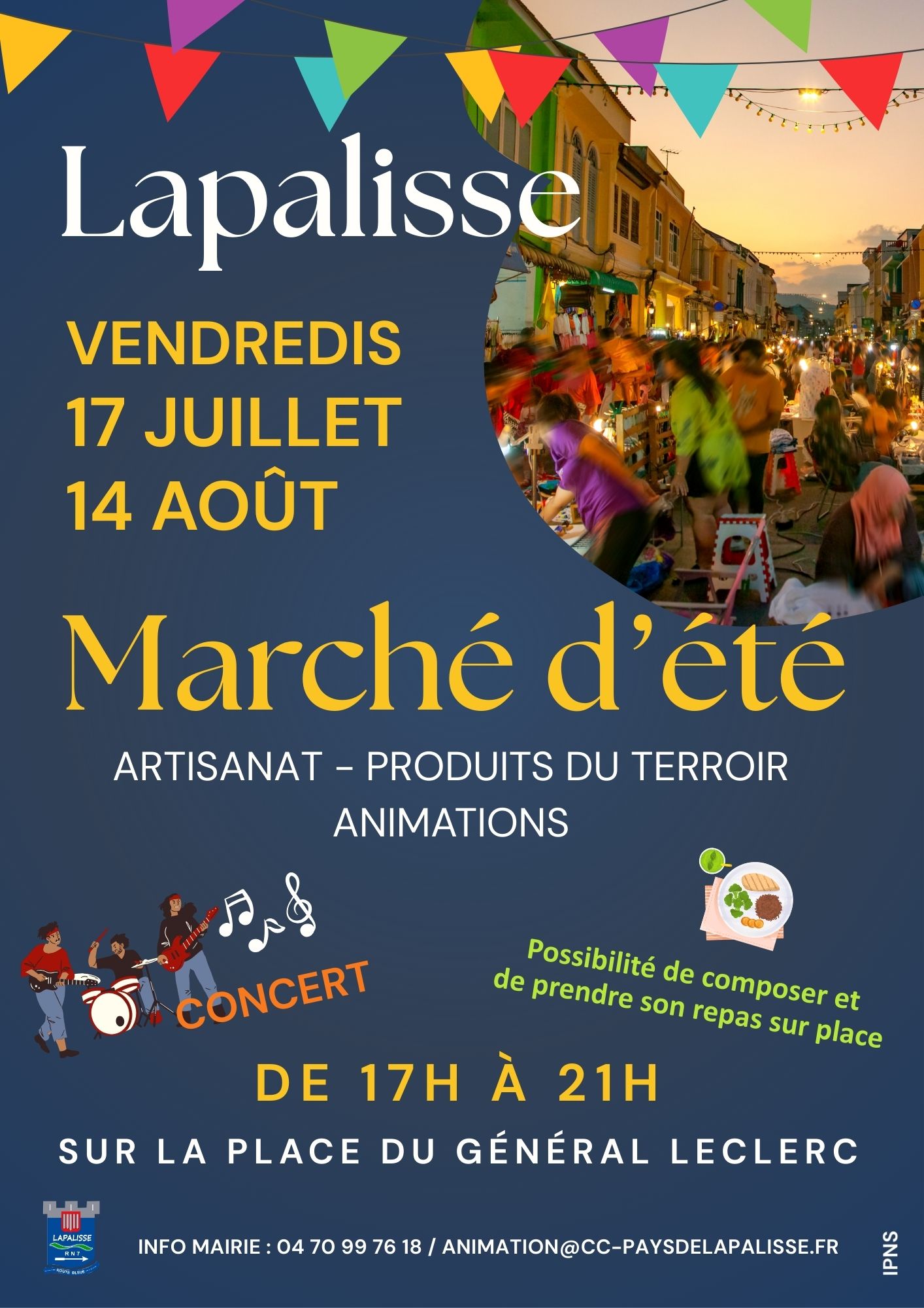 flyer marché